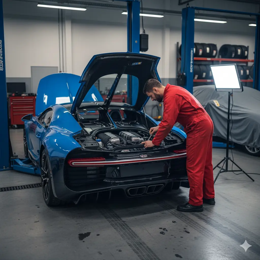 Bugatti huolto Suomi