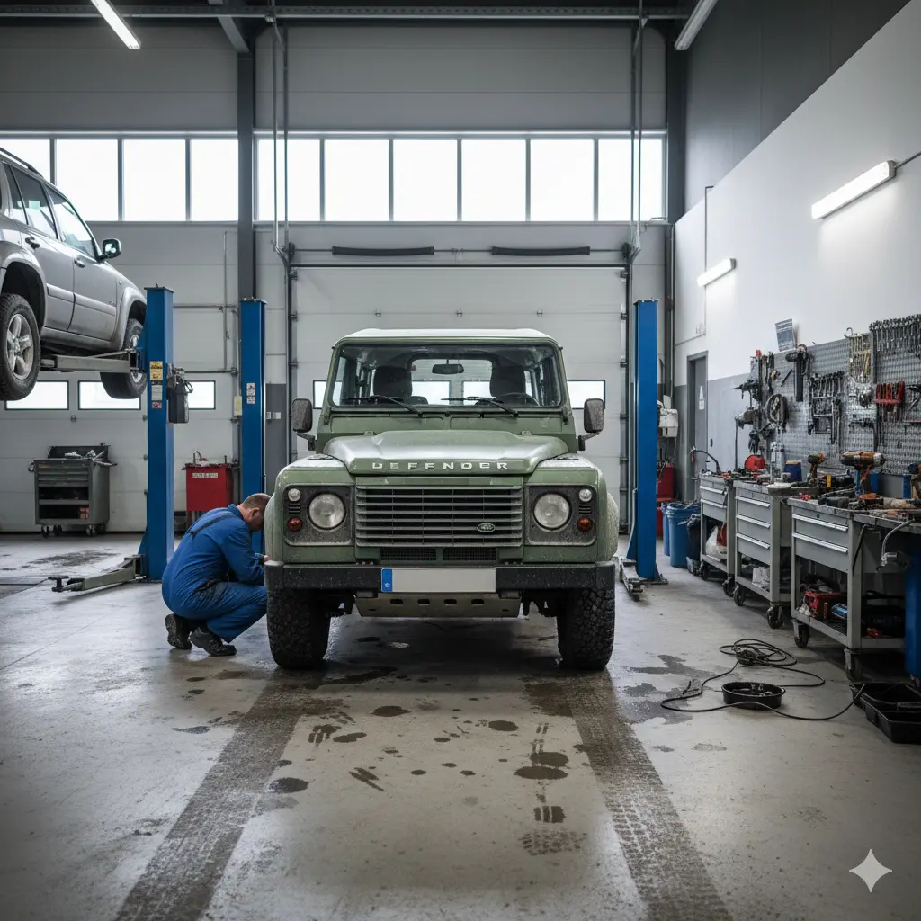 Land Rover huolto
